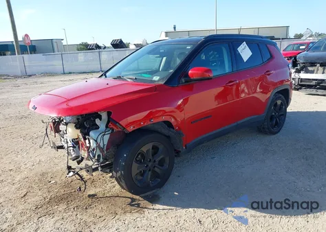 2018 Jeep Compass Altitude Fwd from USA, damaged, VIN 3C4NJCBB3JT462480